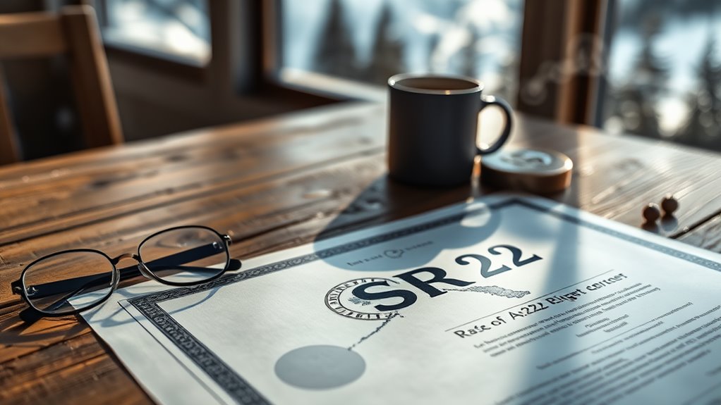 sr22 insurance requirement verification